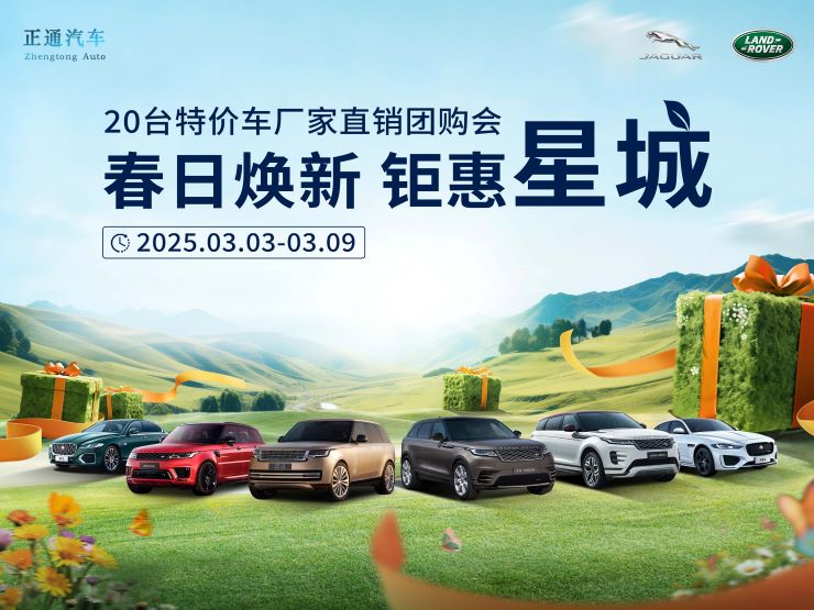 春日焕新 钜惠星城 20台特价车厂家直销团购会